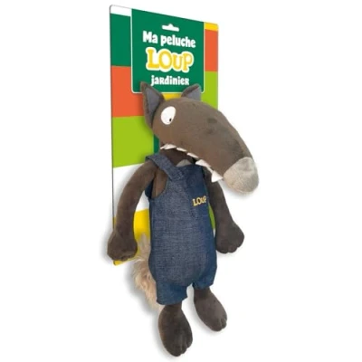Afbeelding van MA PELUCHE LOUP JARDINIER