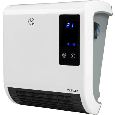 Afbeelding van Eurom Badkamerkachel Sani Fanheat 2000R Convectorkachel Wit Elektrisch Kunststof Thermostaat 3 Standen Oververhittingsbeveiliging