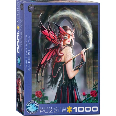 Afbeelding van Eurographics Puzzle ANNE Stokes Bezaubert 1000 Teile Puzzel voor kinderen, Maat: One Size, Red