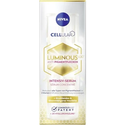 Afbeelding van NIVEA LUMINOUS630 Intensief gezichtsserum met thiamidol voor een gelijkmatigere en stralende teint, serum tegen pigmentvlekken (30 ml)