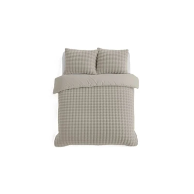 Afbeelding van Dekbedovertrek Teddy 2 Persoons 200x200 Sleeptime Off White