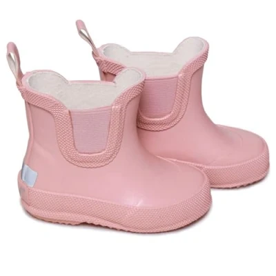 Afbeelding van Celavi Basic Solid Regenlaarzen voor kinderen, Maat: 21, Misty rose Kunststof