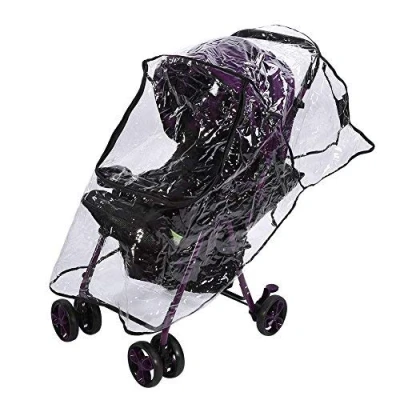 Afbeelding van Regenhoes voor baby&#039;s, buggy, waterdicht, met ritssluitingen, kinderwagen, accessoires, regenhoes, windbescherming, ademend