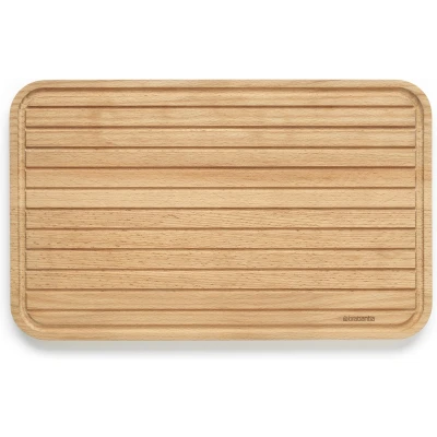 Afbeelding van Brabantia Profile Brood Snijplank Van Beukenhout 25 X 40 Cm Bruin