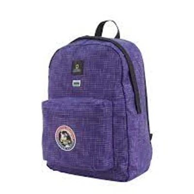 Afbeelding van National Geographic Laptop Rugzak / Rugtas Schooltas 15 inch Explorer N01128 Paars