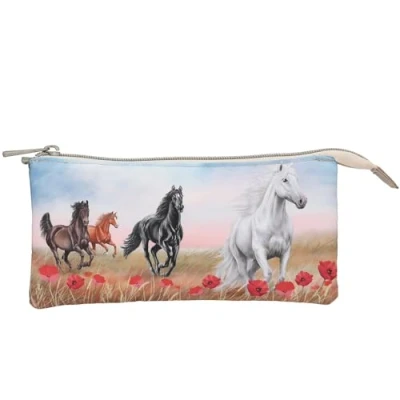 Image de Miss Melody Trousse polyester Sable Coquelicot