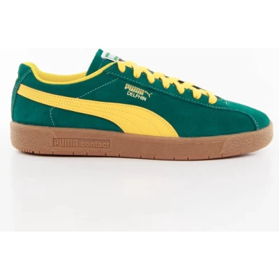 Afbeelding van Puma Delphin Sneakers laag, Maat: 38, Malachite yellow sizzle Leer