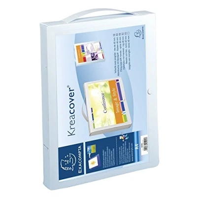 Afbeelding van Exacompta Elastobox met handvat Kreacover