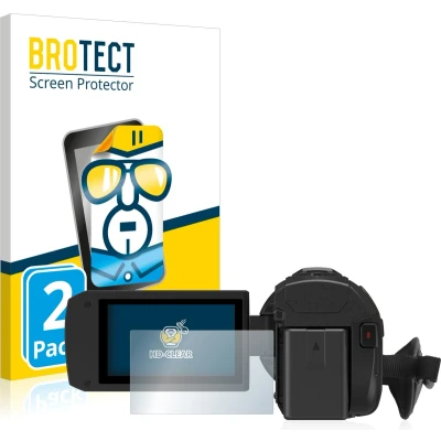 Afbeelding van BROTECT Screenprotector voor Panasonic HC VX11 Folie Beschermfolie transparant (2 Stuks)