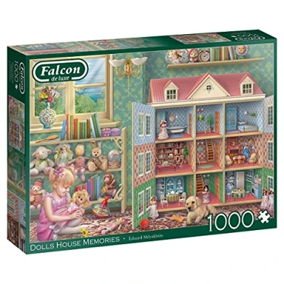 Afbeelding van Falcon puzzel Dolls House Memories Legpuzzel 1000 stukjes