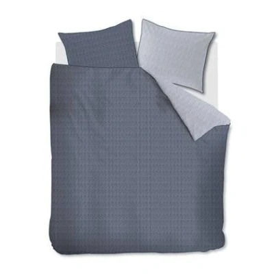Afbeelding van Riviera Maison Twisted dekbedovertrek Tweepersoons 200x200/220 Blauw