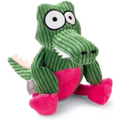 Afbeelding van Beeztees Krokodil Krok Hondenspeelgoed Pluche Groen 25x13x9 cm