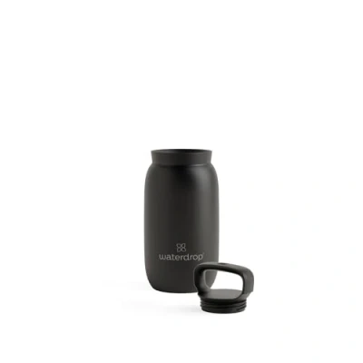 Afbeelding van Waterdrop® Multifunctionele thermobeker, 400 ml, geïsoleerde roestvrijstalen thermosfles, 24 uur koud, 12 warm, waterdicht en onbreekbaar, koffiemok om mee te nemen