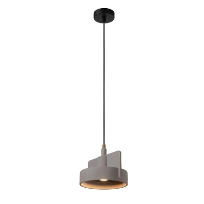Afbeelding van Lucide NINJA Hanglamp 1xE27 Grijs