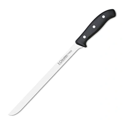 Afbeelding van 3 Claveles Hammes, mat gepolijst, roestvrij staal, lijn DOMVS, 25 cm 10 inch