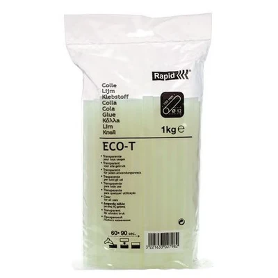 Afbeelding van Smeltlijmsticks Rapid ECO T Ø 12 x 190 mm 1 kg Doorschijnend