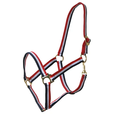 Image de QHP Halter Red / White Blue