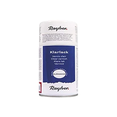Afbeelding van Rayher Hobby 3400600 transparante lak glanzend 150 ml voor spray, beschermende binnen, acryllak, glanzende