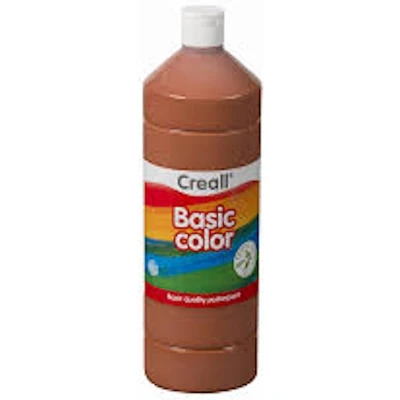 Afbeelding van Plakkaatverf Creall basic donkerbruin 500ml