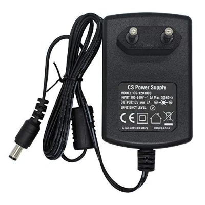 Afbeelding van AC naar DC 12V 3A voedingsadapter voor DVR NVR LED videobewakingscamera&#039;s