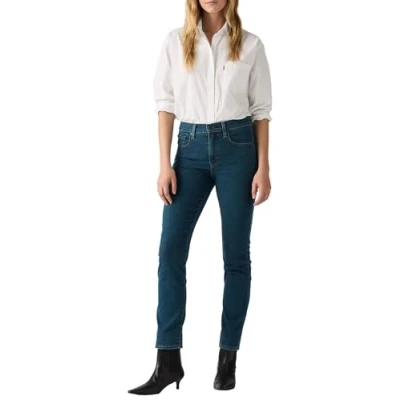 Image de Levi&#039;s 724 High Rise Straight Torn Ball Gown, 33W / 30L