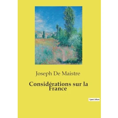 Afbeelding van Considerations Sur La France