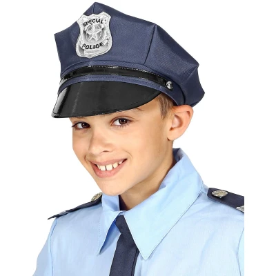 Afbeelding van WIDMANN Verstelbare politie pet voor kinderen
