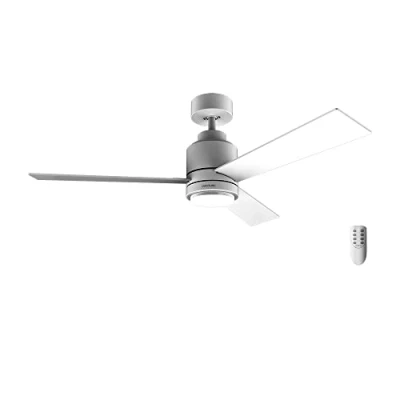 Afbeelding van Cecotec 05835, Huishoudelijke ventilator met bladen, Roestvrijstaal, Plafond, Draadloos, 8 uur, DC