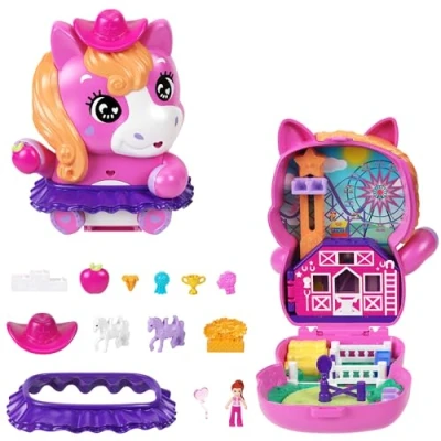 Image de Poupée Polly Pocket Coffret Rodéo du Poney