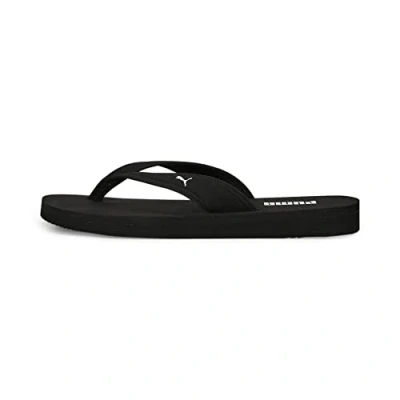 Afbeelding van Puma Sandy FLIP Teenslippers voor kinderen, Maat: 38, Black white Textiel