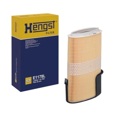 Afbeelding van HENGST Filter E1178L Luchtfilter 306 196 insert PORSCHE: Boxster, Cayman