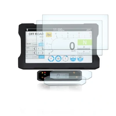 Afbeelding van 2 stuks displaybeschermfolie voor Honda NT1100 2022+ snelheidsmeter, anti reflectie