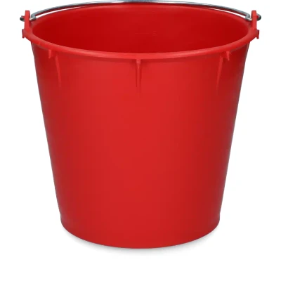 Afbeelding van Vplast Emmer 7 l met beugel donkerblauw Rood