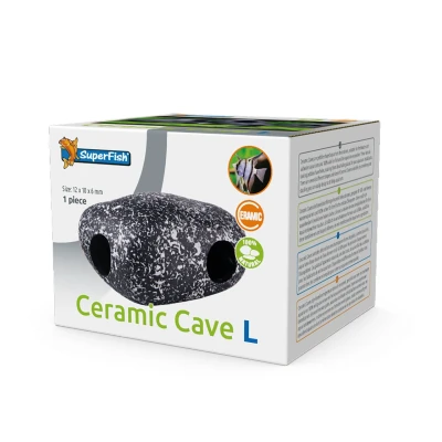 Afbeelding van Superfish Ceramic Cave L Aquarium Ornament 12x10x6 cm