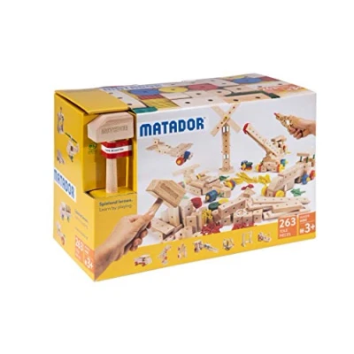 Afbeelding van Matador 21263 M263 bouwspel vanaf 3 jaar, houtkleur, meerkleurig