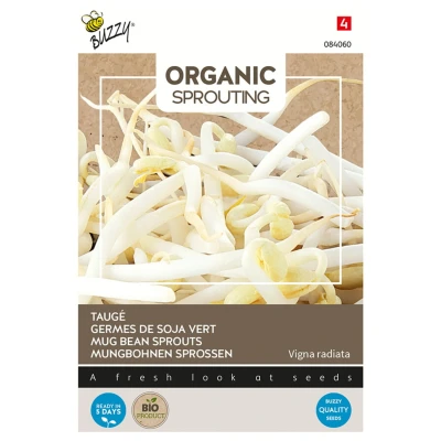 Afbeelding van Buzzy Organic Spruitgroente Taugé (BIO)