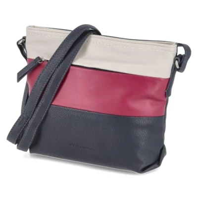 Afbeelding van TOM TAILOR Schoudertas Nicolina Hobo Bag Mixed Blue Veelkleurig