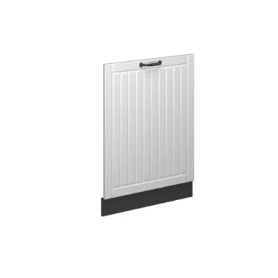 Afbeelding van Vicco Fame LineVoorpaneel vaatwasser 60 cm zonder werkblad Wit Landhuis