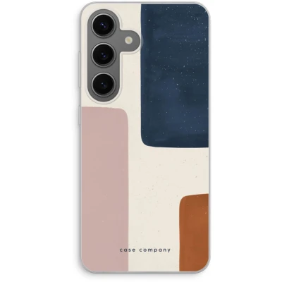 Afbeelding van Case Company® hoesje geschikt voor Samsung Galaxy S24 Geo #5 Soft Cover Telefoonhoesje Bescherming aan alle Kanten en Schermrand