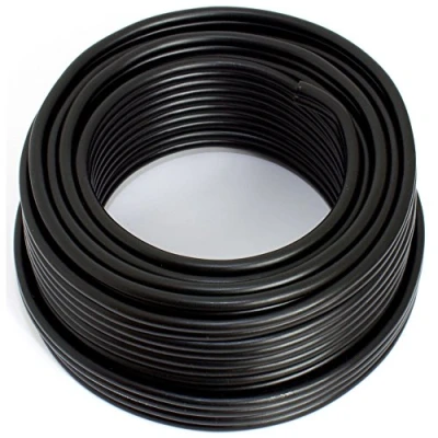 Afbeelding van luidsprekerkabel 2 x 4,00 mm² 10m zwart CCA audiokabel