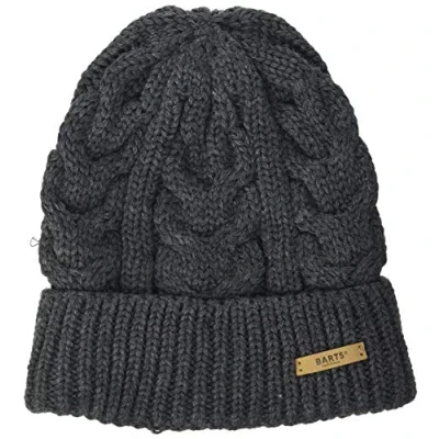 Afbeelding van Barts zira beanie dames wintermuts, antraciet, One Size