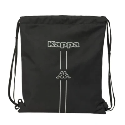 Afbeelding van Rugtas met Koordjes Kappa Dark Zwart 35 x 40 1 cm