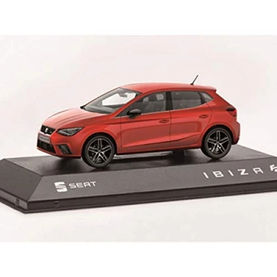 Afbeelding van Seat 6H1099300HAQ Ibiza FR 1:43 Miniatuurauto, origineel, rood