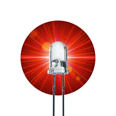 Afbeelding van Lumetheus LED Light Emitting Diodes 5mm Kleur Rood Ultra Helder 40.000 mcd 100 stuks 2 3V Pin LEDs Lamp Soldeerdiode