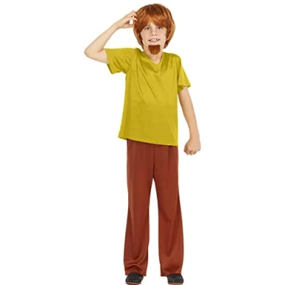 Afbeelding van FUNIDELIA Shaggy Kostuum voor jongens Scooby Doo Maat: 122 134 cm