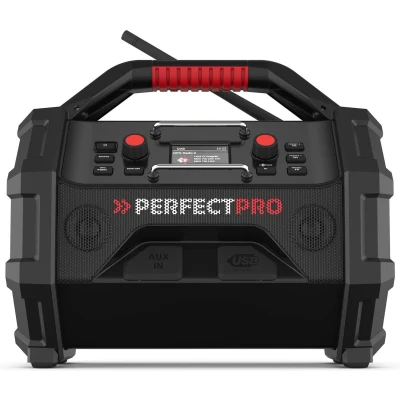 Afbeelding van PerfectPro OCT 18V ROCKTAGON AMPSHARE FM / DAB+ bouwradio 230V/18V excl. accu