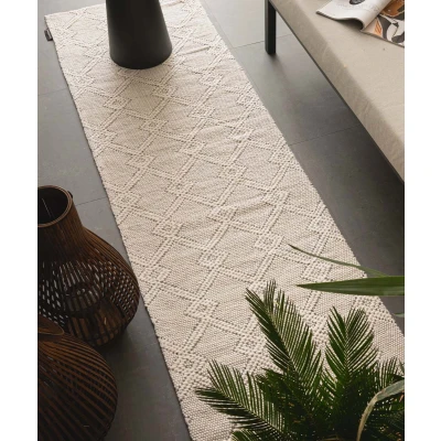 Afbeelding van Balkonkleed Var Wit 66x230 Cm