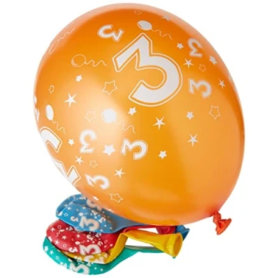 Afbeelding van Folat Ballon 3 jaar