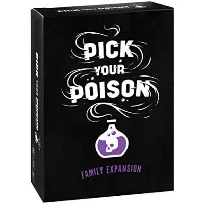 Afbeelding van Pick Your Poison Party Game Family Expansion 100 nieuwe kaarten voor het &quot;What Would You Rather Do?&quot; All Ages kinderen, volwassenen en gezinnen, geweldig Halloween of