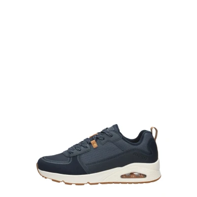 Afbeelding van Skechers UNO Layover Sneakers laag, Heren, Maat: 44, Nvy Kunststof/ textiel
